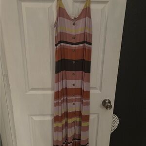 Loft, midi dress, size large